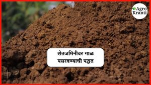 शेतजमिनीवर गाळ पसरवण्याची पद्धती: एक सविस्तर मार्गदर्शन
