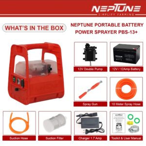 Neptune PBS-13+ Portable Double Pump Sprayer